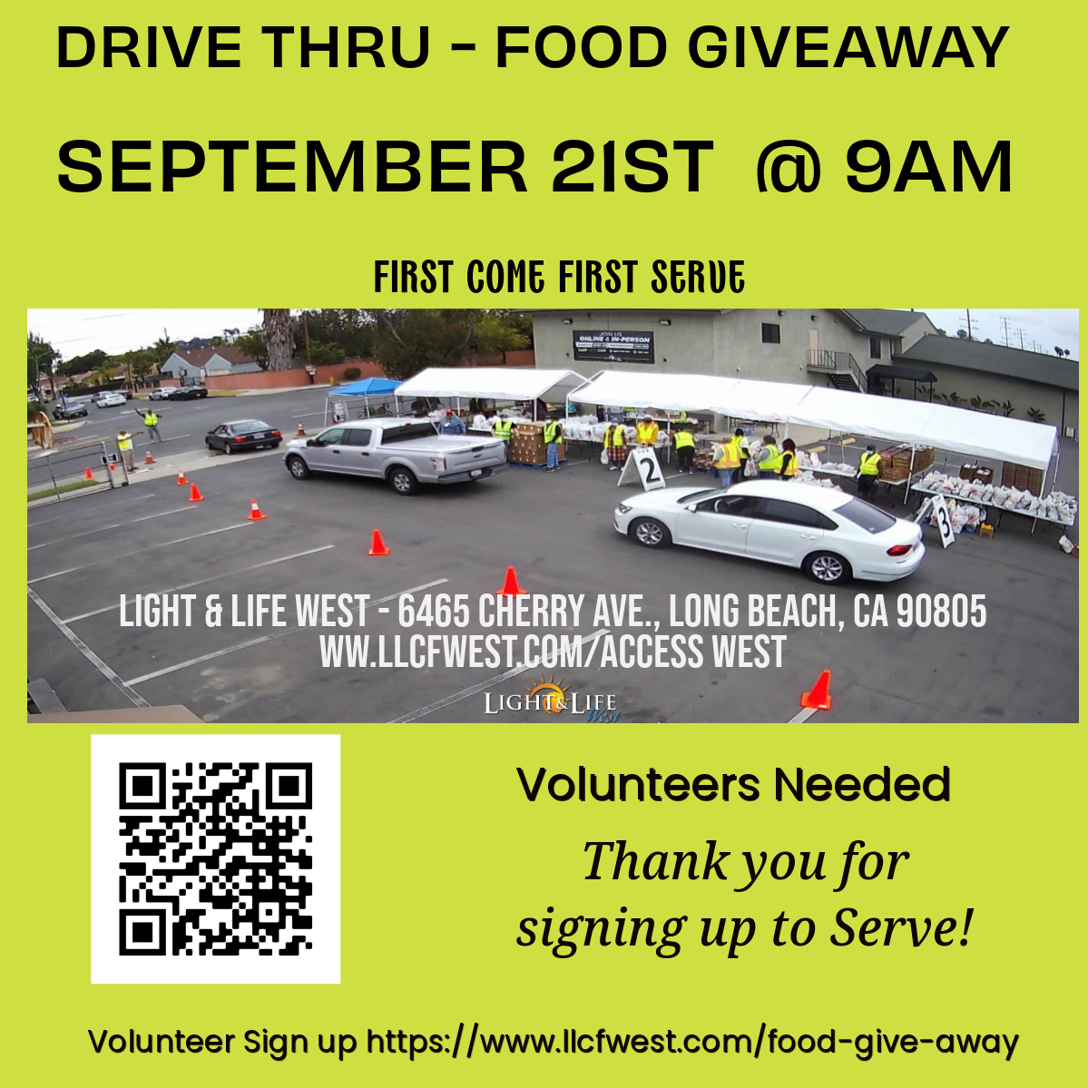 FOOD GIVEAWAY 9.21.24